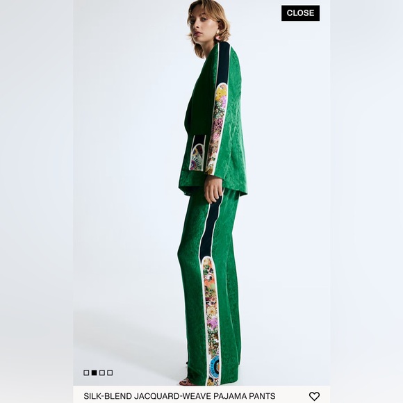 NWT Anamika Khanna X H&M jacquard pants - Picture 3 of 3